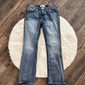 BKE Women's Tailored Bootcut Payton Jeans in Faded Blue